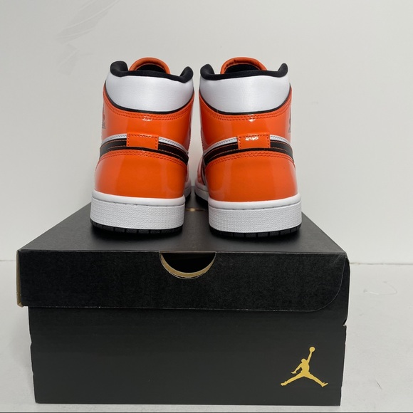 Nike Air Jordan 1 Retro Mid SE Turf Orange NEW - Picture 4 of 7
